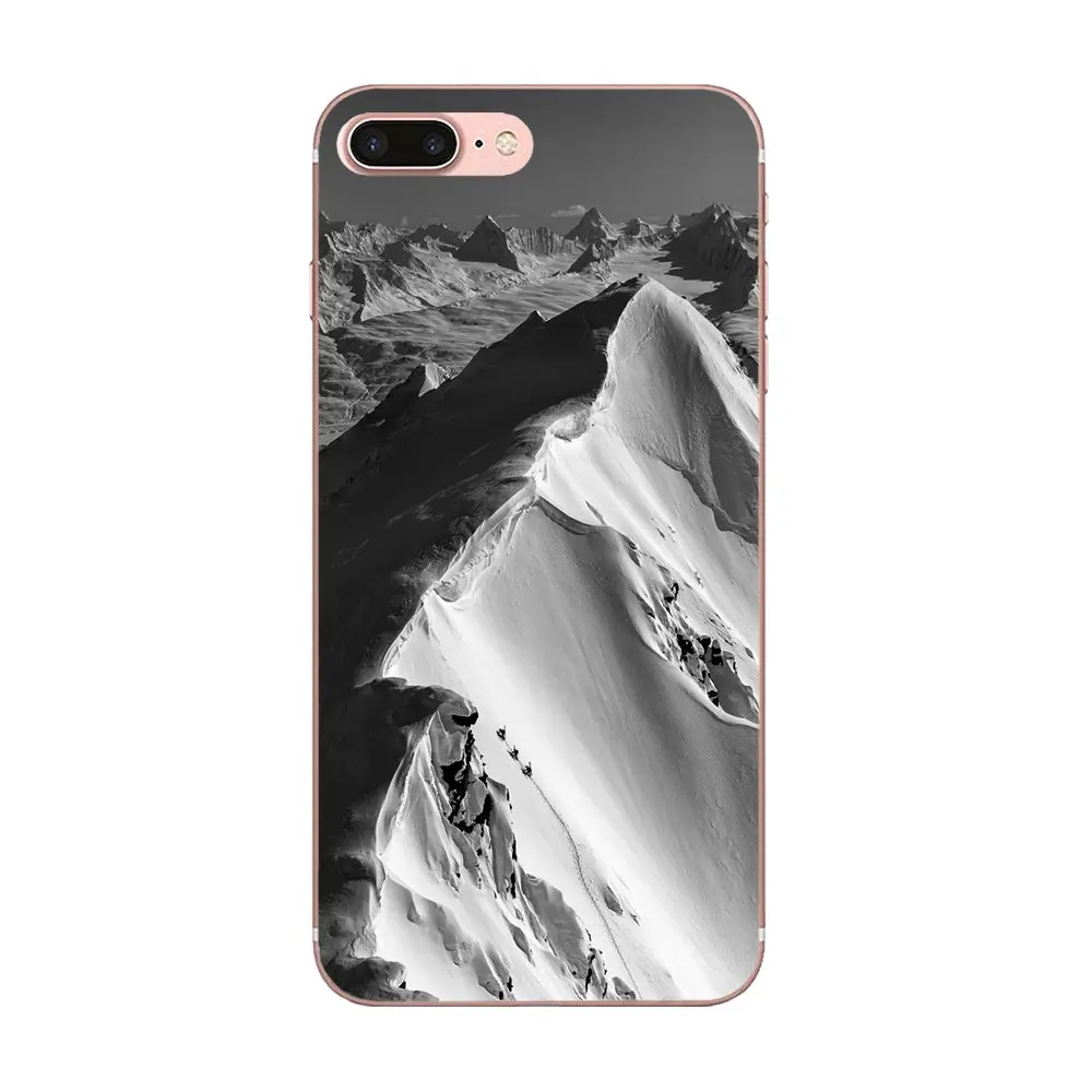 Snow Mountain Diy For Xiaomi Note 3 4 Mi3 Mi4 Mi4C Mi4i Mi5 Mi 5S 5X 6 6X A1 Max Mix 2 Silicone Cover Case | Мобильные телефоны и