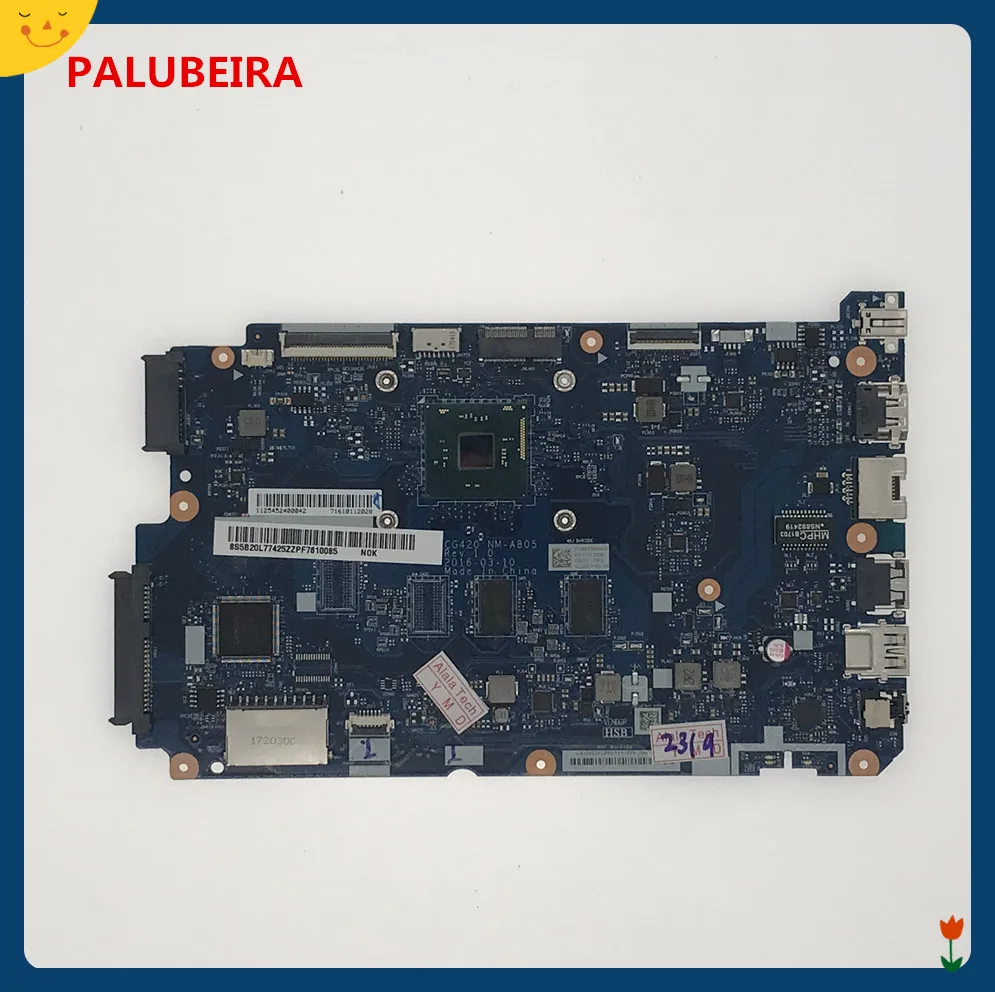 PALUBEIRA для LENOVO 110-14IBR материнская плата для ноутбука с процессором N3160 и 2 Гб оперативной памяти CG420 NM-A805 DDR3, материнская плата отличного качества