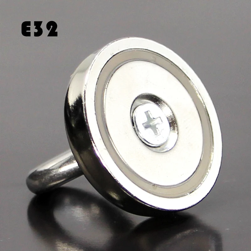 2 шт. D32 супер мощный неодимовый бесплатная доставка магнитиков поиск крюк магнит