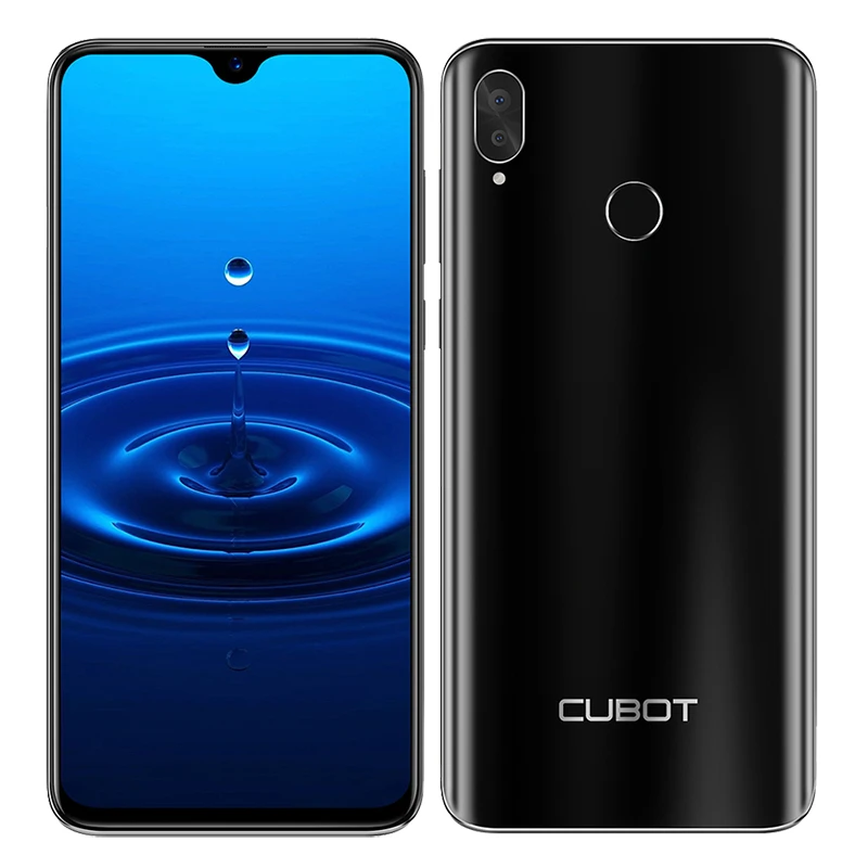 Cubot R15 6 26 'ཏ:9 2GB 16GB MT6580P четырехъядерный смартфон отпечаток пальца Android 9 0 экран