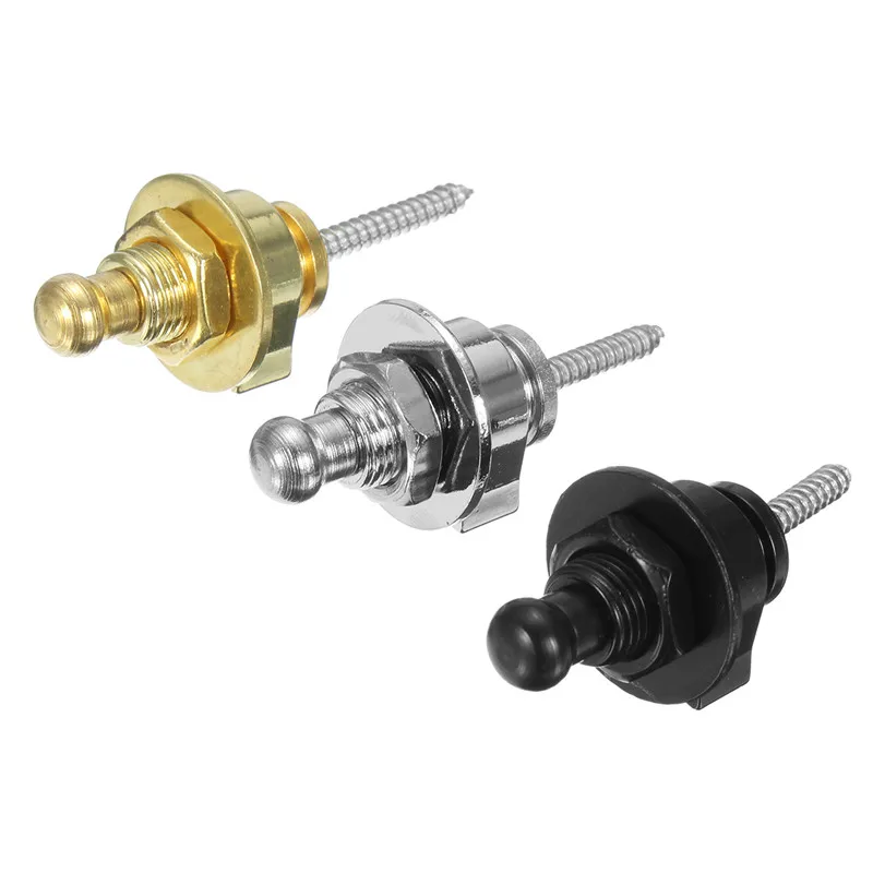 2 шт./компл. круглая головка акустическая Пряжка для гитарного ремешка гитарра