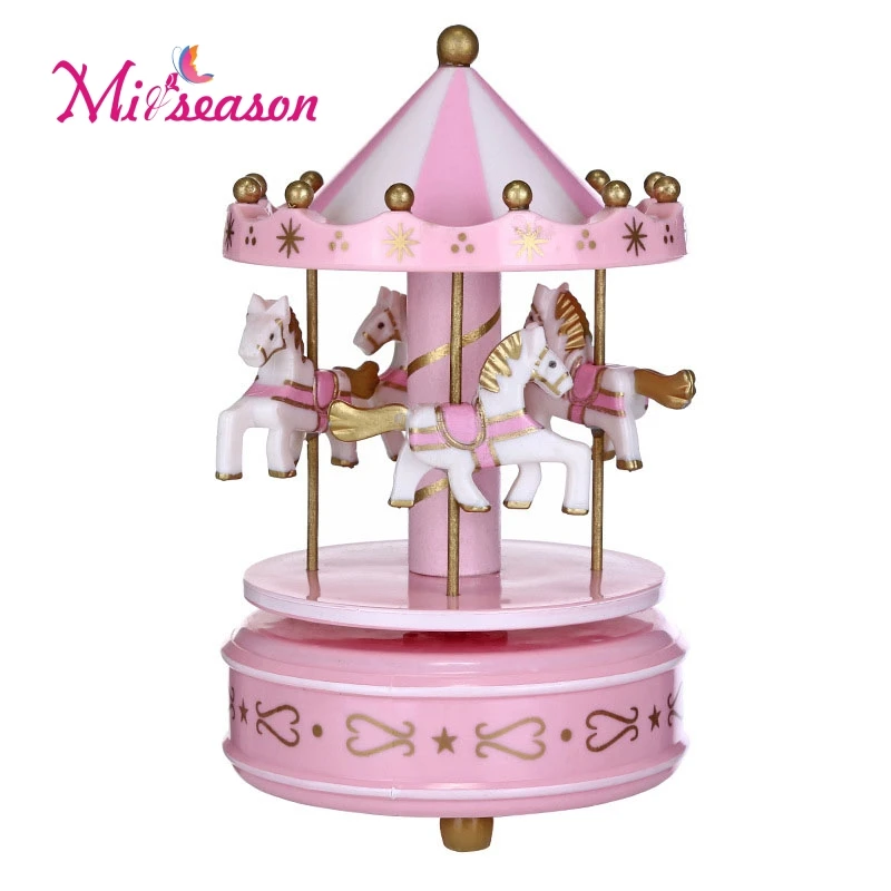 Merry go круглые музыкальные шкатулки Геометрическая музыка украшение детской
