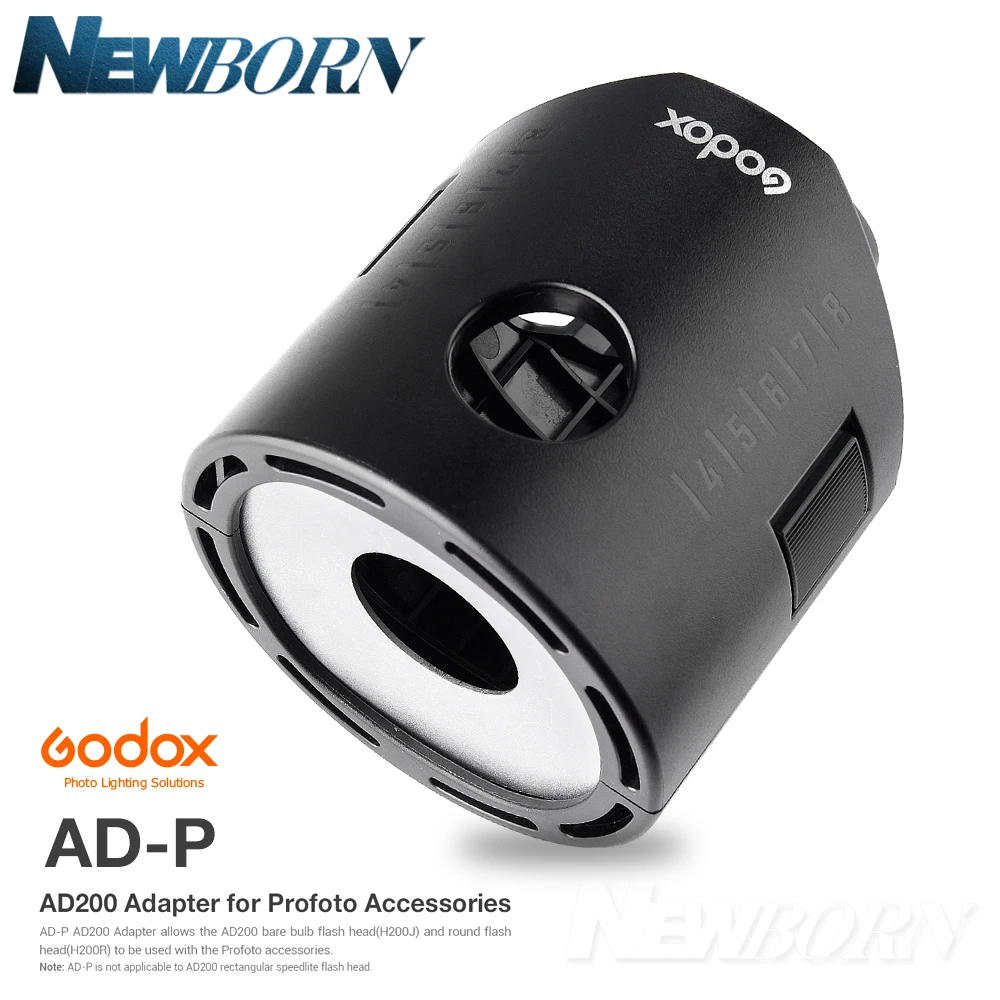 Godox AD P AD200 флэш освещения эффект аксессуары адаптер для Speedlight Profoto стрелять