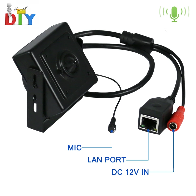 Micro 3.6 мм объектив Мини IP Камера 720 P охранных Системы видеонаблюдения крошечные HD
