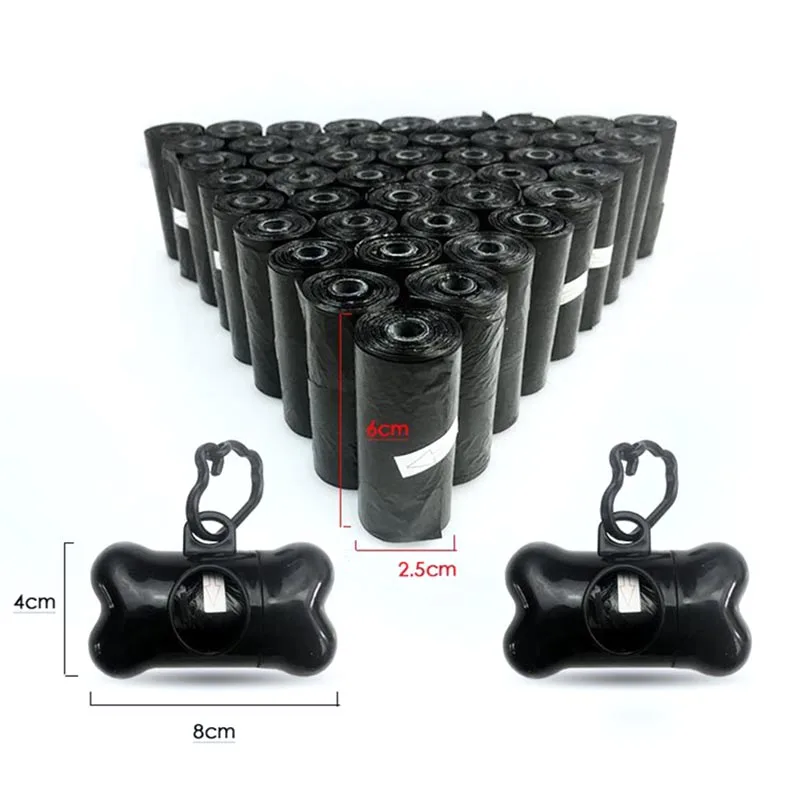 20/42 рулонов мешков для уборки собак с дозатором одноразовый мешок домашних