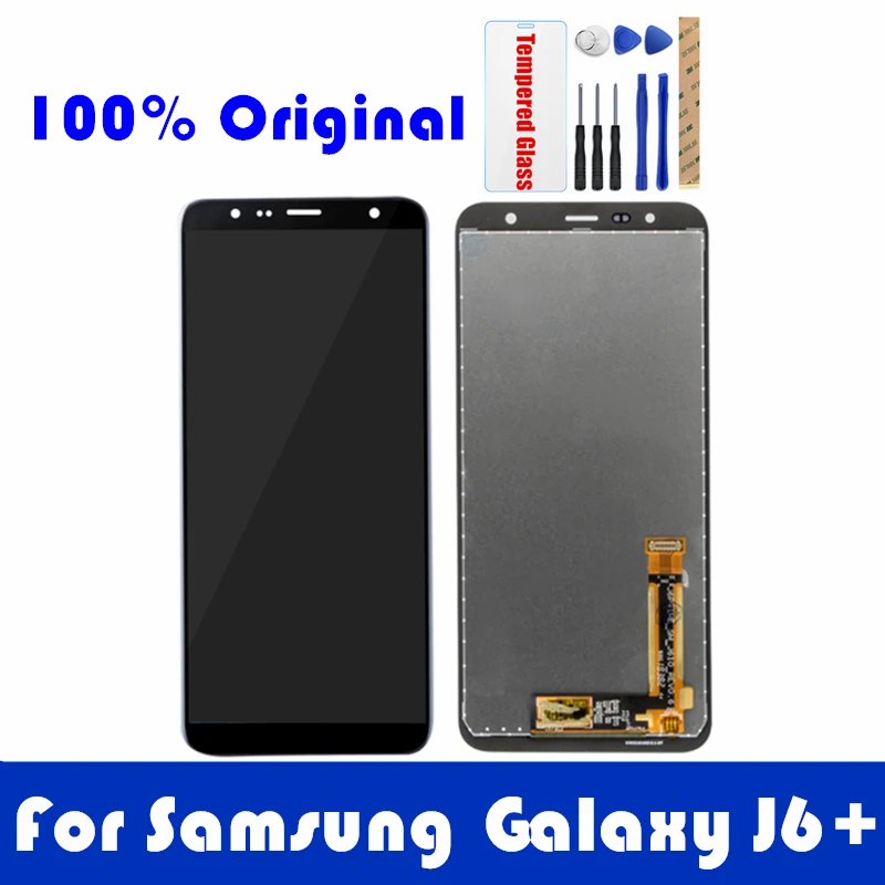 Дисплейный модуль для Samsung Galaxy J6 Plus с рамкой/без рамки | Мобильные телефоны и