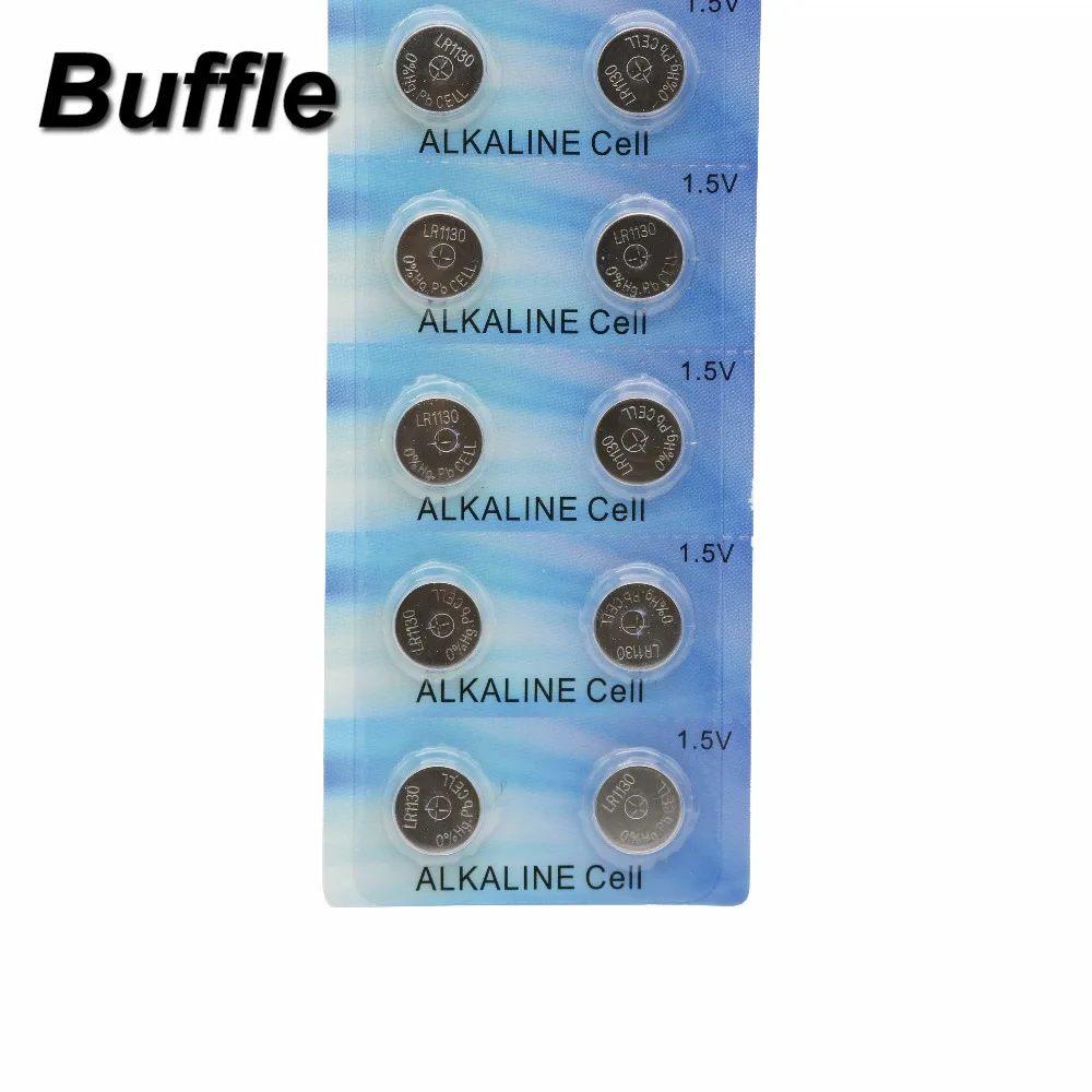 40 шт./4 упаковки щелочные батарейки AG10 LR1130 389 SR1130 Button 189 LR54|ag10 lr1130|coin cell batterycoin battery |