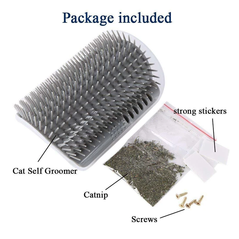 Угловая щетка для домашних животных расческа со съемным котом угловая царапин