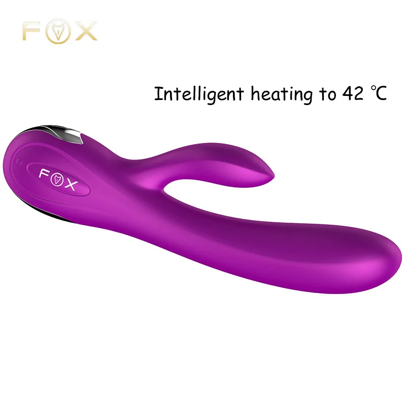 Dual vibration G-spot vibrator stimulate clitoris smart heating dildo sex toys for women products | Красота и здоровье