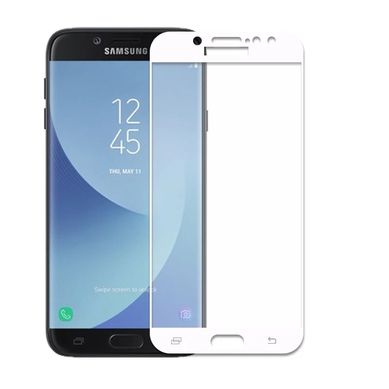 Полноцветное закаленное стекло для Samsung Galaxy J3 J5 J7 2017 года Pro Prime A3 A5 A7 Защитная