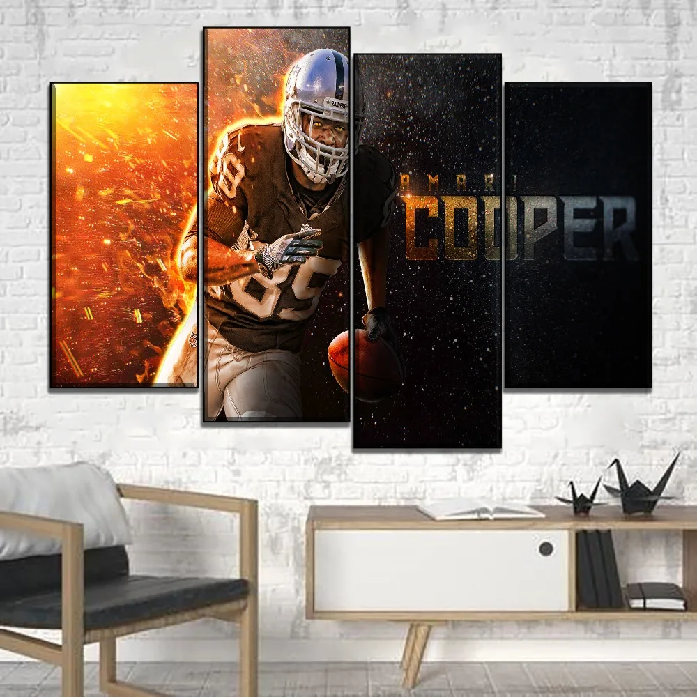 Рамка на холсте с HD-печатью домашняя декоративная Спортивная живопись 4 шт.