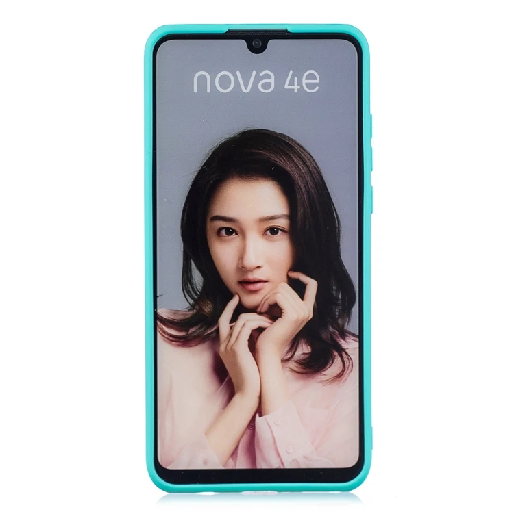 Резиновый ТПУ силиконовый чехол для huawei P30 P 30 Pro карамельный цвет Мягкий ТПУ задний Чехол для Coque huawei P30 Lite huawei P 30 Lite чехол