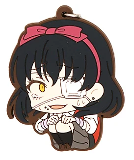 5 Midari Kakegurui аниме ремешок брелок Jabami Yumeko Meari Kirari Yumemi Midari Itsuki резиновый ремешок брелок - Цвет: 5 Midari