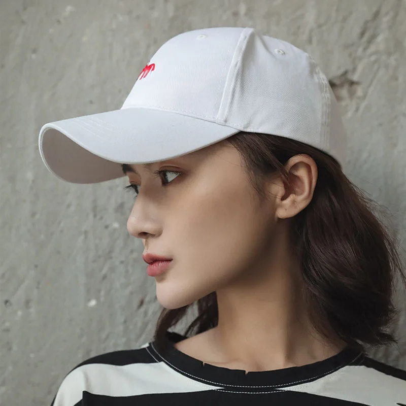 Молодежная хлопковая бейсболка в Корейском стиле для девушек шапка женщин
