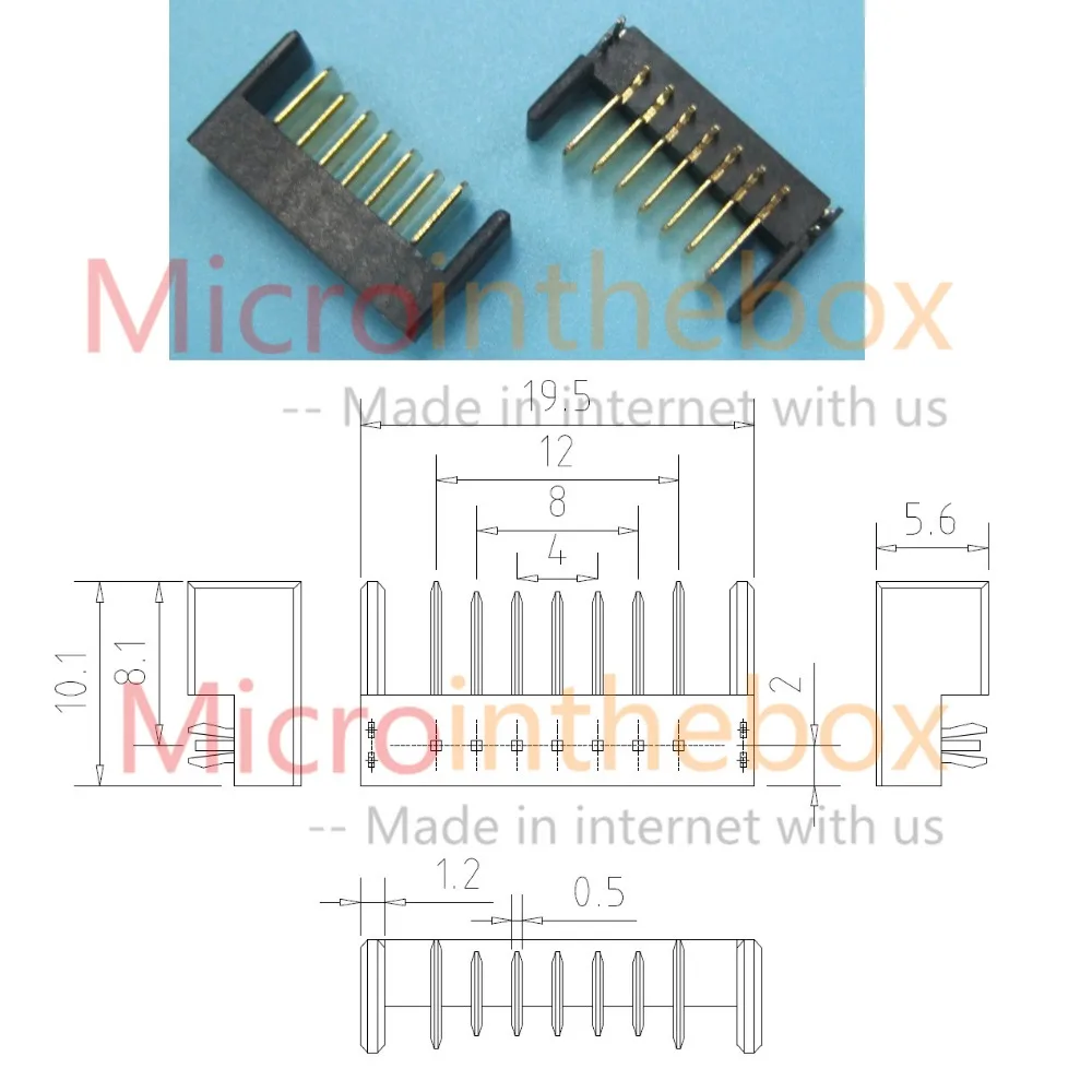 Аккумуляторная батарея для ноутбука 5Pin 7Pin 9Pin Женский Мужской для ремонта DIY Дрон разъем шаг 2,0 мм 18650