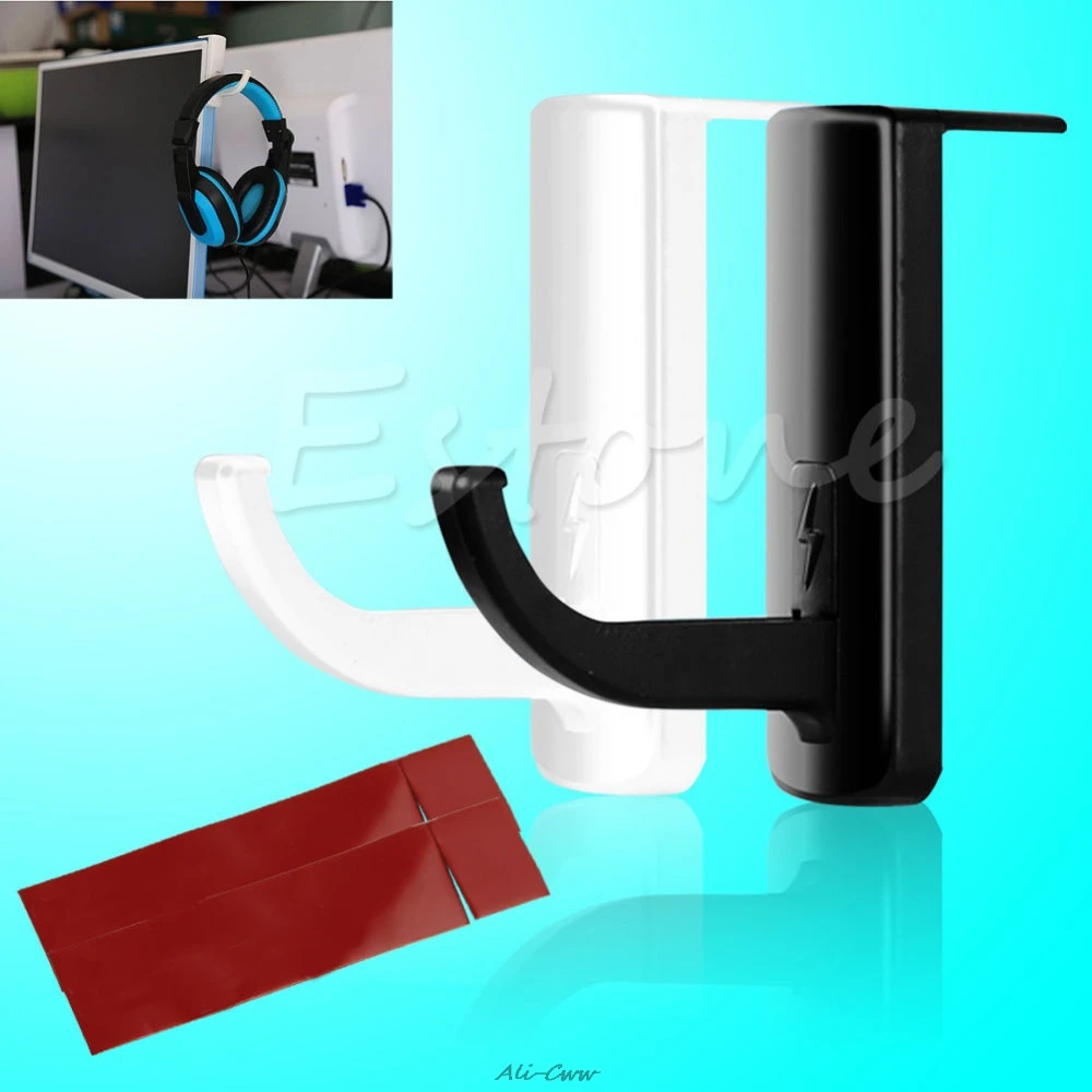 

1Pc New Headset Headphone Holder Hanger Wall PC Monitor Stand For Sony
