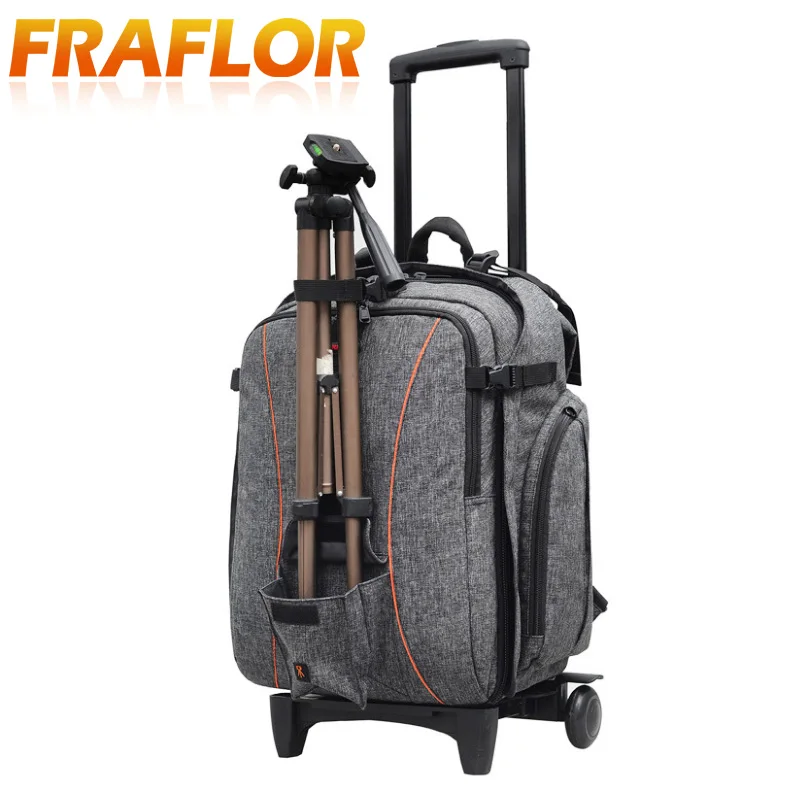 Новый холщовый Профессиональный Выдвижной Дорожный съемный рюкзак для камеры