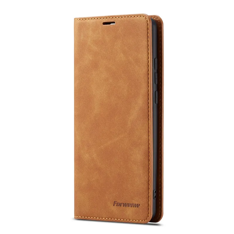 Коричневый Чехол-книжка для huawei P30 Pro, Магнитный чехол-кошелек для Funda huawei P30 Lite, чехол s, кожаный Винтажный чехол для телефона, чехол для huawei P30 Pro - Цвет: Коричневый