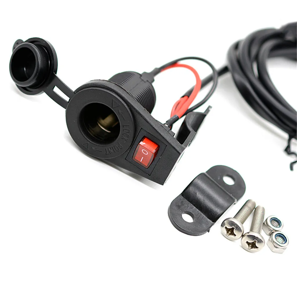 CARPRIE Новая мода 12В мотоциклетная Автомобильная Водонепроницаемая Зажигалка для