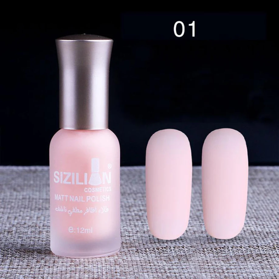 NEW Makeup 12ml Matte Dull Nail Polish Fast Dry Long Lasting Art Gel Professional Gift | Красота и здоровье