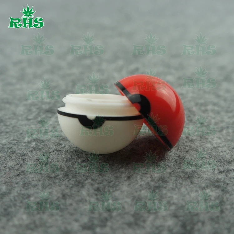 RHS 38 мм контейнер для хранения в виде шара 6 мл силиконовый воск масляная баночка