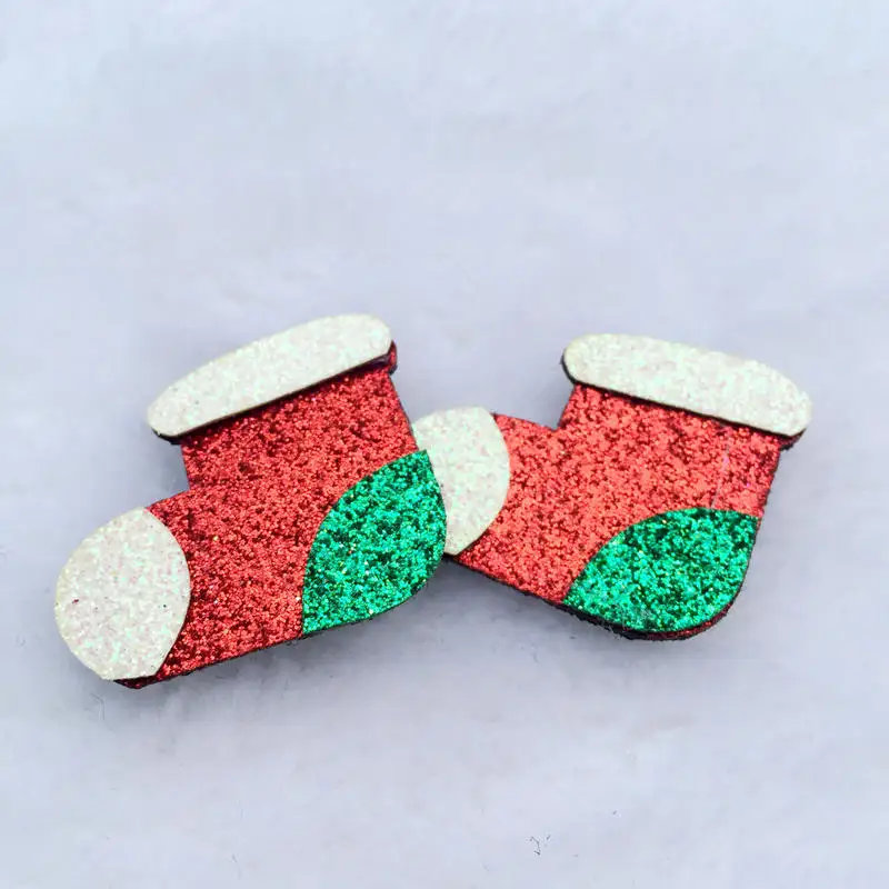 32 шт./лот смешанный стиль Merry Christmas мягкая аппликация ремесла для детей Головные Уборы Заколка аксессуар и аксессуары для одежды - Цвет: C794