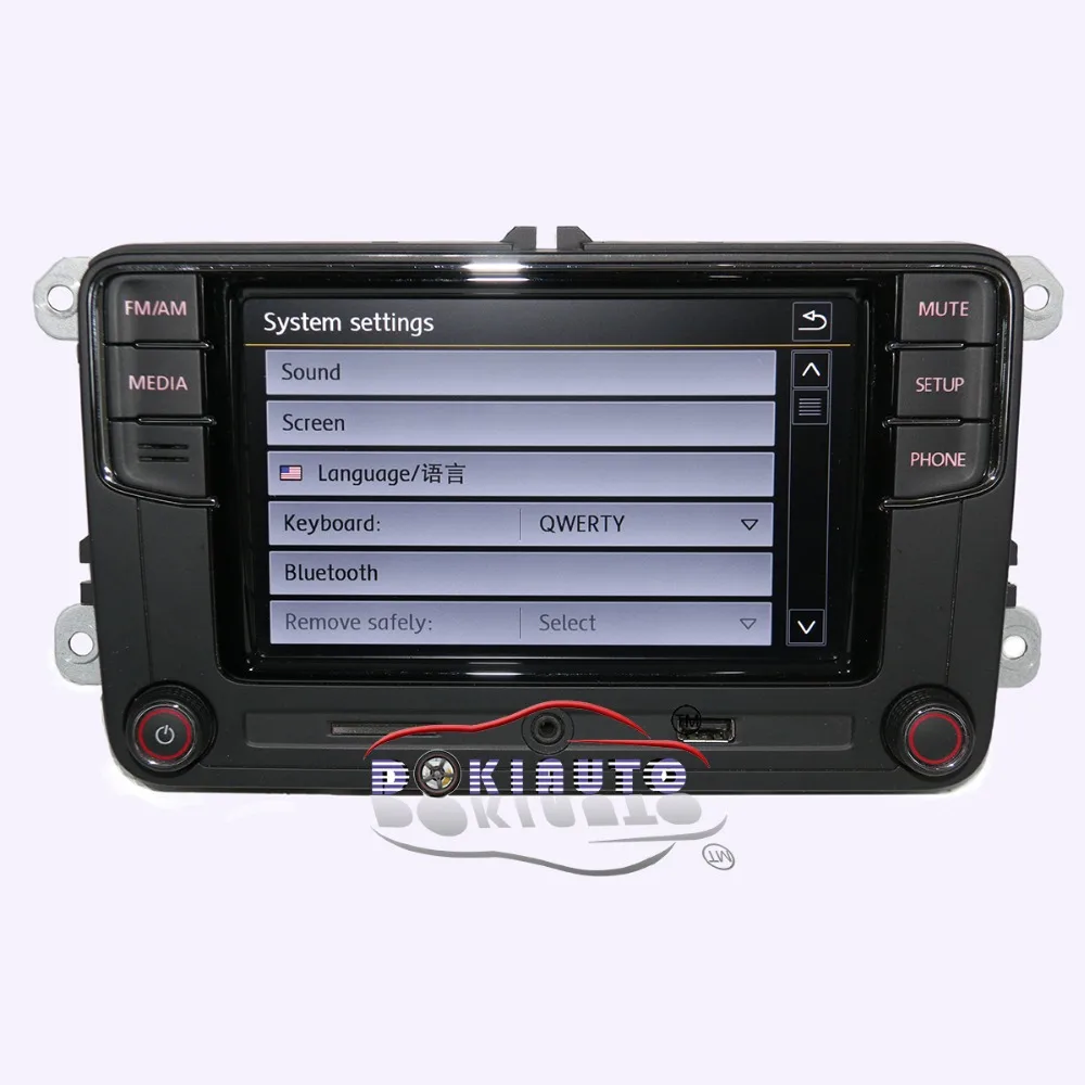 RCD330G/плюс RCD510 RCN210 RCD340G автомобиля 6 5 &quotMIB радиоприемник для VW Golf Jetta MK5 MK6 СС Tiguan Passat