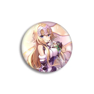 12 типов FGO Fate/Grand заказать модель фигурки брошь на булавке круглый значок из жести
