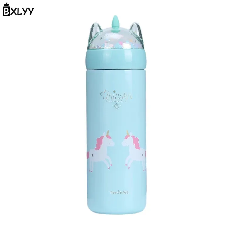 BXLYY300ml креативный термос с единорогом аксессуары для украшения дома Новогодние