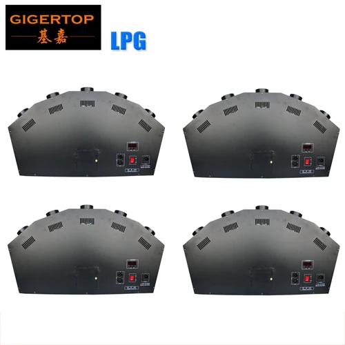 Дизайн, 5 головок DMX LPG пожарная машина, 5 пальцев LPG машина пламени 90 В/110 В/220 В, функция DMX 512, безопасная для использования, 5 стрелочный газ - Цвет: 4