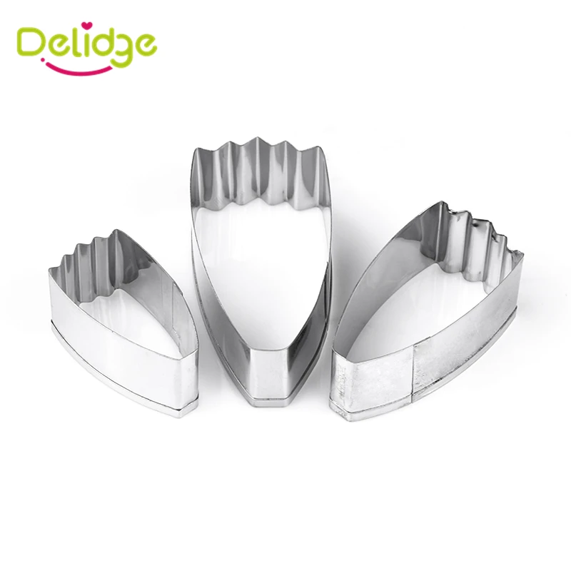 Delidge 3 4 шт./лот красивая форма для торта с цветами из нержавеющей стали Петуния