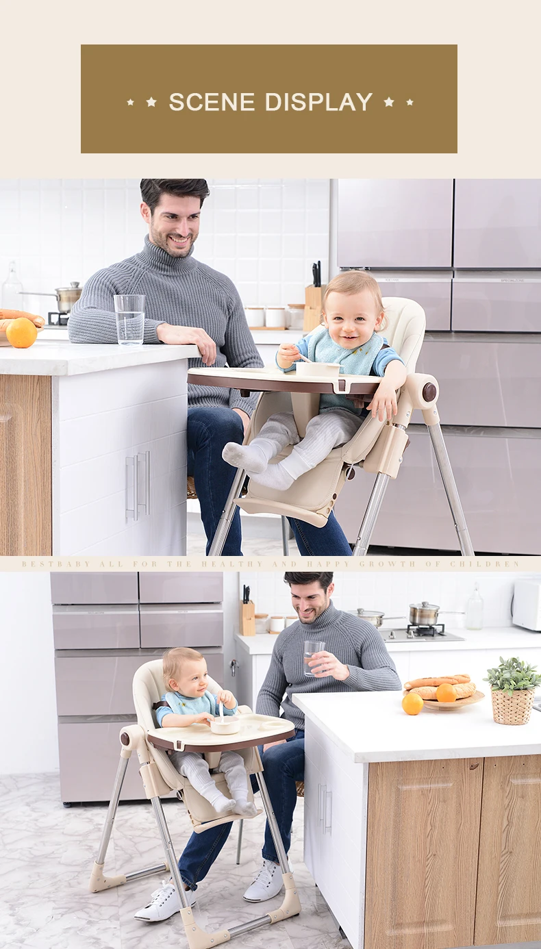 Детский стульчик для кормления Mommy Easy Feeding родитель Портативный Обеденный стульчик для кормления младенцев детский стул многофункциональный складной
