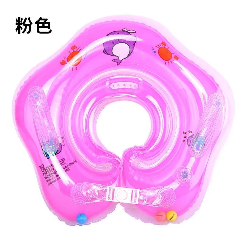 pink neck float 1 шт. шеи кольцо безопасности для плавательный круг для тренировок на открытом воздухе Плавание кольцо надувной фламинго надувной воды и напиток# TC - Цвет: pink neck float
