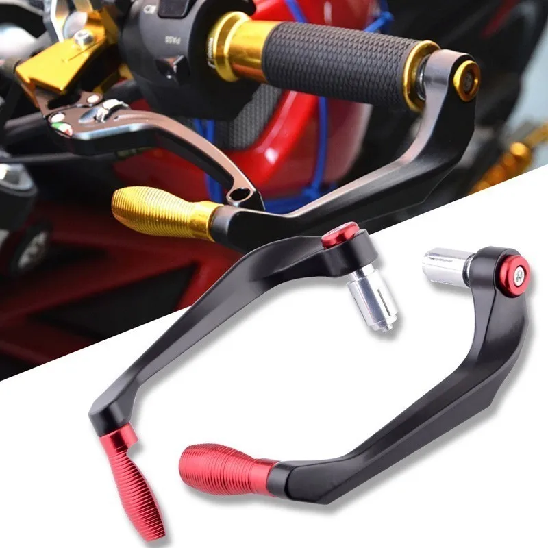 SPEEDWOW Universal 7/8" 22mm Motorcycle Handlebar Brake Clutch Levers Protector Guard Aluminum For Honda Yamaha Suzuki Kawasaki |