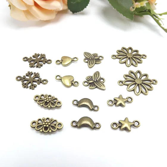 Ювелирные изделия и комплектующие бронзовое двойное отверстие Маленькая