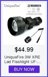 UniqueFire 1508 T67 IR 940NM 3 Режимы светодиодный фонарик инфракрасная лампа Регулируемый масштрабируемый голова для ночного охоты с подсветкой