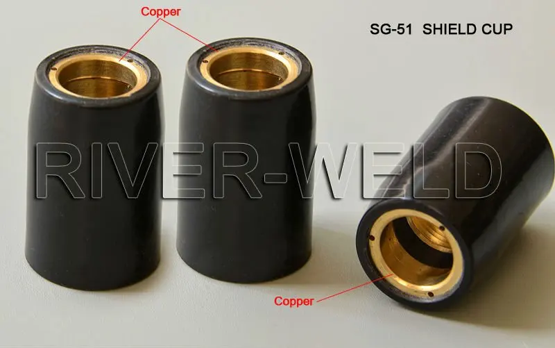 SG-51 воздушный плазменный резак фонарь для резки расходные материалы щит чашка 3