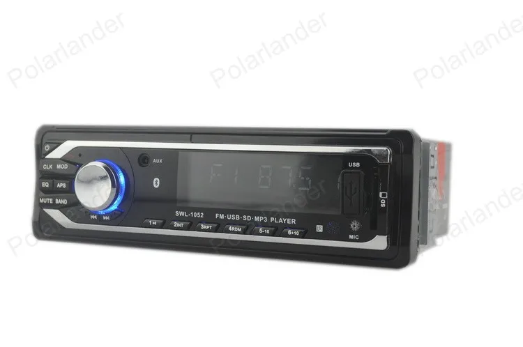 Лучшая АВТОМАГНИТОЛЫ АВТОМОБИЛЬНЫЕ аудио стерео 12 В плеер Bluetooth AUX-IN MP3 FM USB 1 Din с пультом дистанционного управления для автомобильного радио