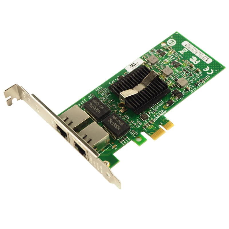 82576EB чипсет с двойным портом PCI E X4 гигабитный серверный адаптер NIC карта 1 Гбит/с