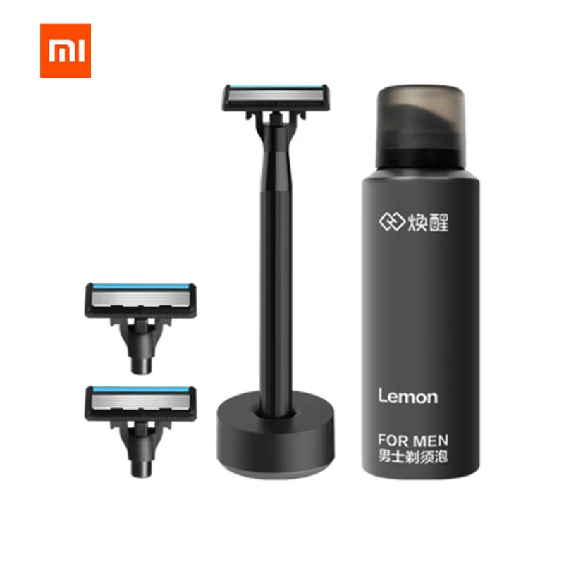 Оригинальный xiaomi mijia Мужская бритва 6 в 1 Набор немецкая импортная бритвенная