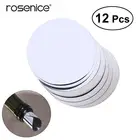 12 шт алюминиевая фольга винные диски гибкий капельный стоп Pour Spouts дисковый пакет для вечеринки свадьбы (серебро)