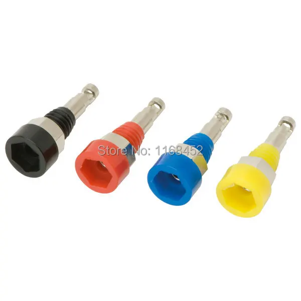 PS101 2 мм никелевый разъем с покрытием позолоченный типа банан диаметр отверстия 5