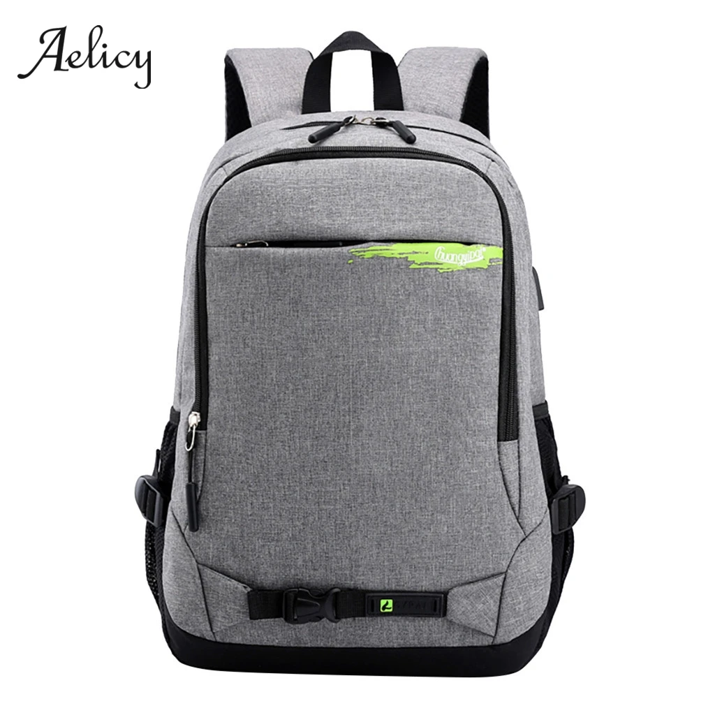 Рюкзак Aelicy мужской для ноутбука 15 6 дюйма с usb-зарядкой и защитой от кражи | Багаж