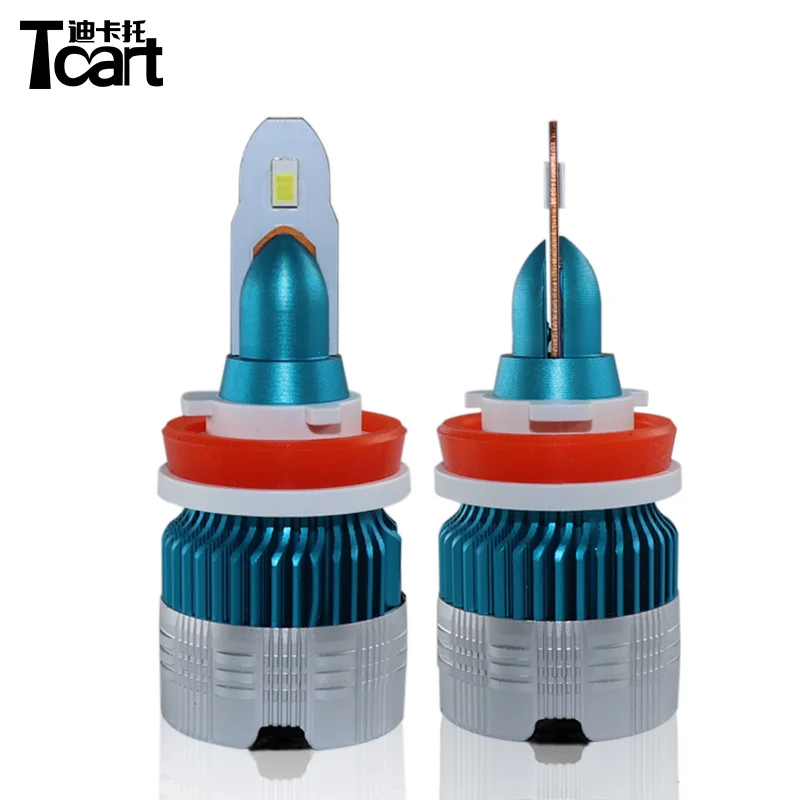 Tcart H8 H9 H11 весьма п светодиодный туман светильник лампы 3000lm для Toyota Prado 150 2014 2015 2016