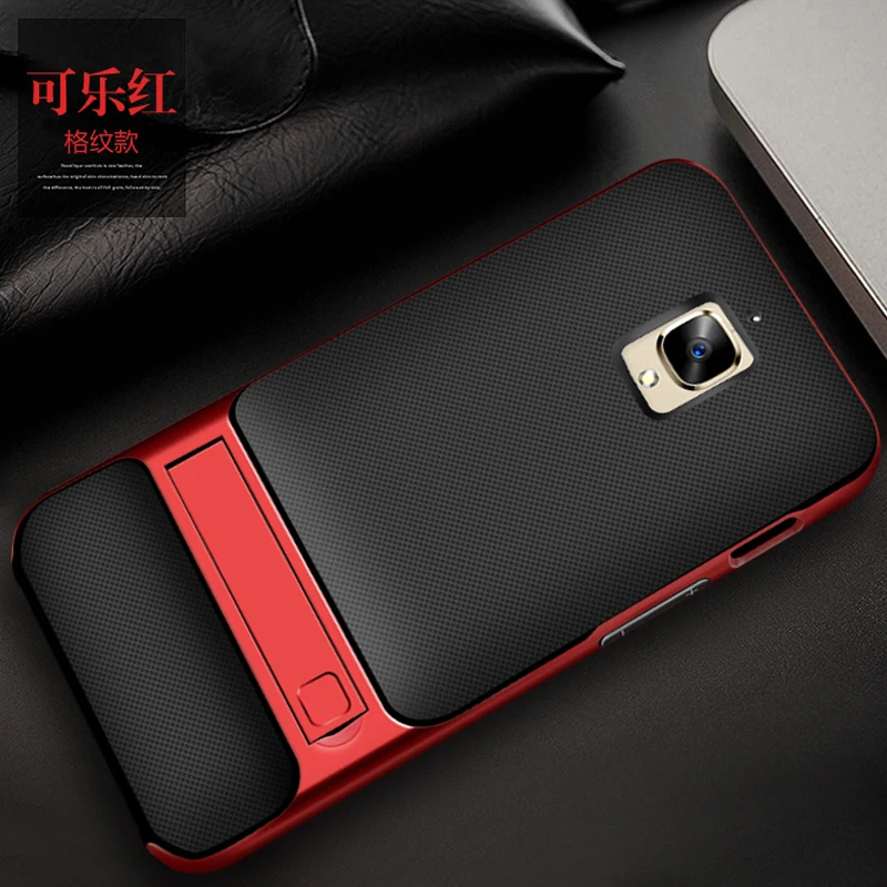 KaiNuEn coque, чехол, чехол для oneplus 3 one plus 3 3T oneplus 3, силиконовый силиконовый чехол на заднюю панель телефона с держателем