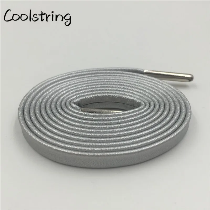 Coolstring Роскошные 0,7 плоские шнурки из натуральной кожи Премиум козьей кожи чистые Водонепроницаемые Шнурки для отдыха шнурки для кроссовок