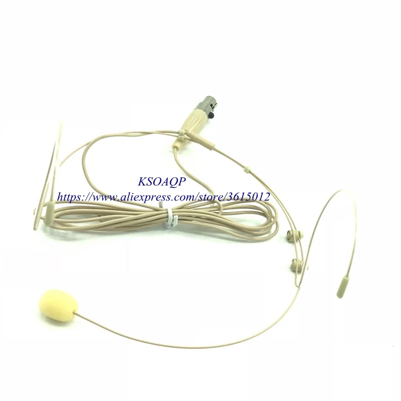 Цветной 4-контактный конденсаторный мини-Микрофон XLR для трансмиттера Shure Body-pack |