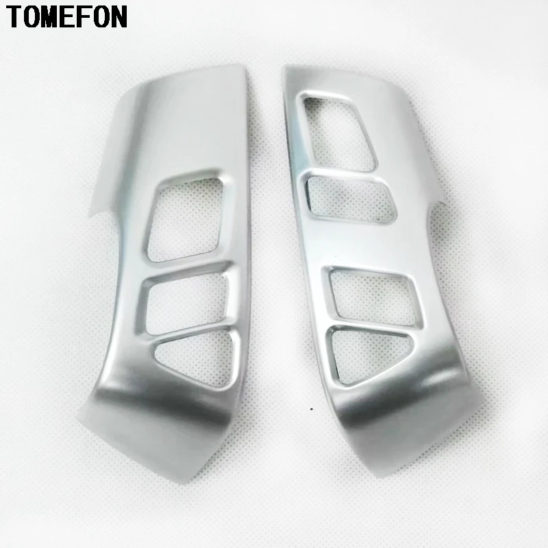 TOMEFON ABS пластик для Nissan Armada Patrol Royale Nismo Infiniti QX56 QX80 Y62 2010 2018 Рулевое колесо Кнопка