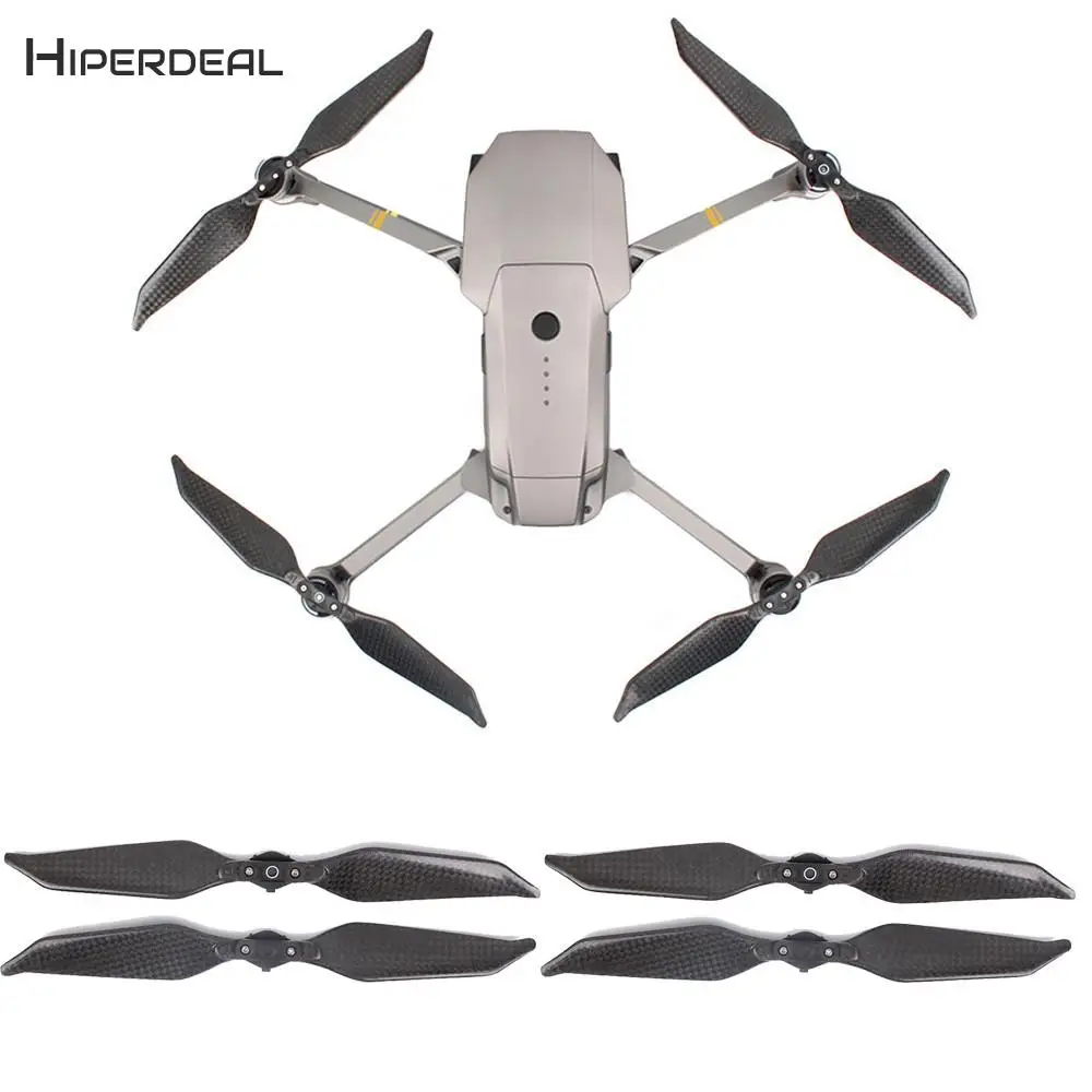 2 пары 8331F-CF2 карбоновый складной малошумный Пропеллер для DJI Mavic Pro Platinum