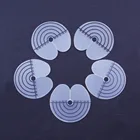 100 шт.лот, новые модные хорошие легкие инструменты, теплозащитные щиты для наращивания волос, полезные инструменты для укладки